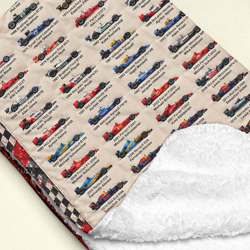 Race Champians Blanket - Personalized Gifts For Speed Fans Blanket 02NATI061026-Homacus