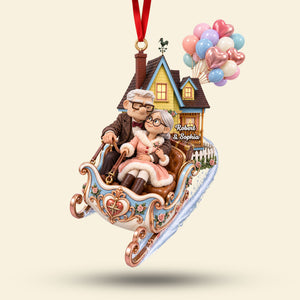 Together Till The End Ornament - Personalized Christmas Gifts For Couple 05qhti140926-Homacus