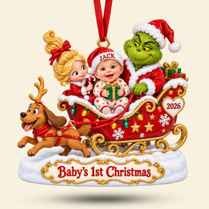 Baby’s 1st Christmas Ornament - Personalized Christmas Gifts 04tyti021026