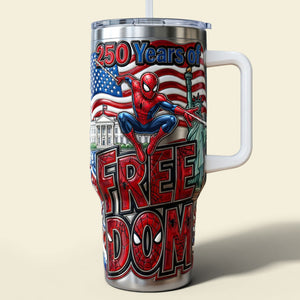 American Pride Tumbler Hanlde - Personalized Gifts For Patriotic 04PATI010626-Homacus