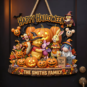 A Little Spooky, Big Love Acrylic Sign - Personalized Gifts For Family 05PATI040826