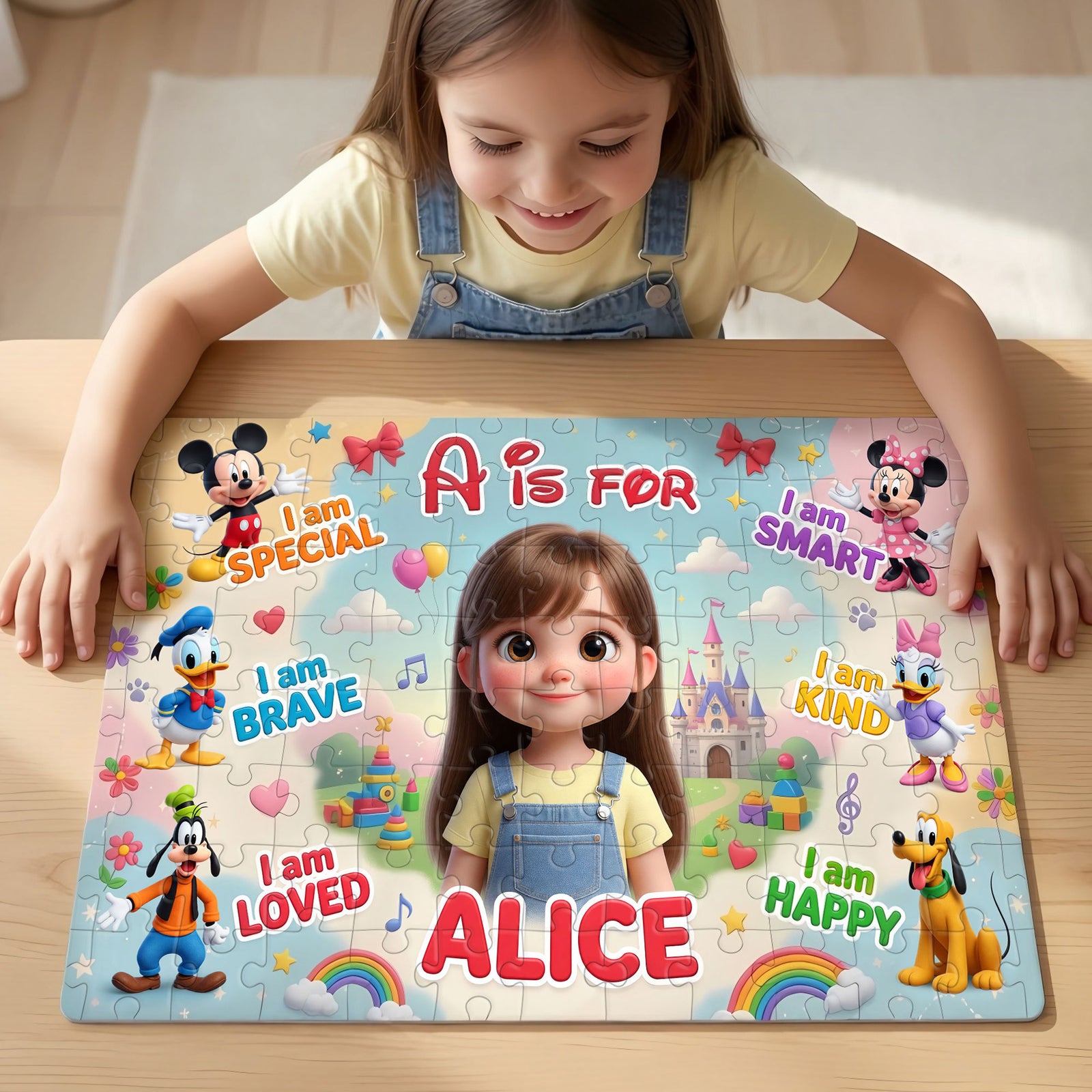 Lovely Jigsaw Puzzle - Custom Photo Gifts For Kids 03nati060726-Homacus