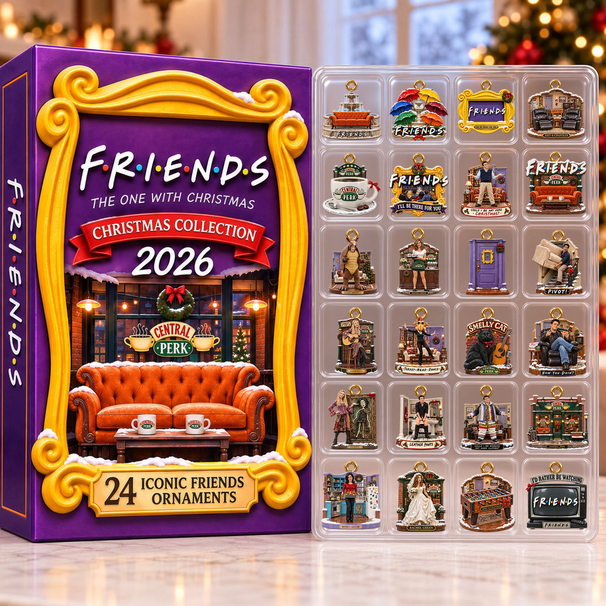 Christmas TV Show Advent Calendar Blind Box - Personalized Gifts For TV Show Lovers 01OHTI281026-Homacus