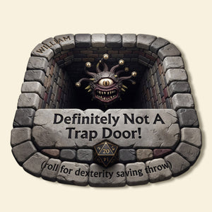 Mythic Realm Shaped Doormat - Personalized Gift For Gamers 04TYTI290726