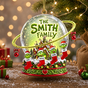 The Holiday Mischief Makers Christmas Ornament - Personalized Christmas Gifts For Family 03OHTI250826-Homacus