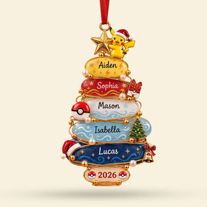 Lovely Mischief Christmas Acrylic Ornament - Personalized Christmas Gifts For Family 01pati081026-Homacus