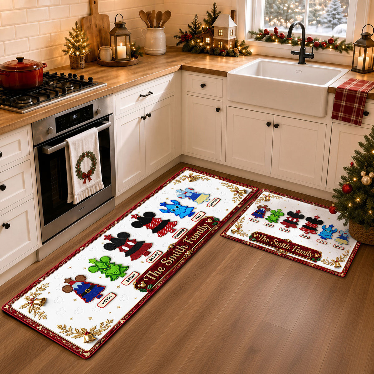 Cute Family Characters - Personalized Christmas Gifts For Family 03ohti030926-Homacus