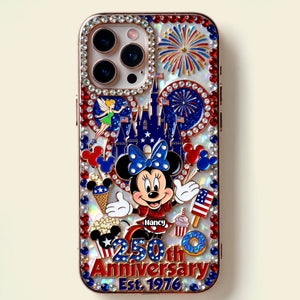 Proud American - Celebrated America 250th Anniversary Phone Case - Gifts For Patriots 02pati010626-Homacus