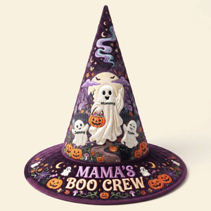 Mama's Boo Crew Quilted Witch Hat - Personalized Halloween Gifts 03TYTI120826-Homacus