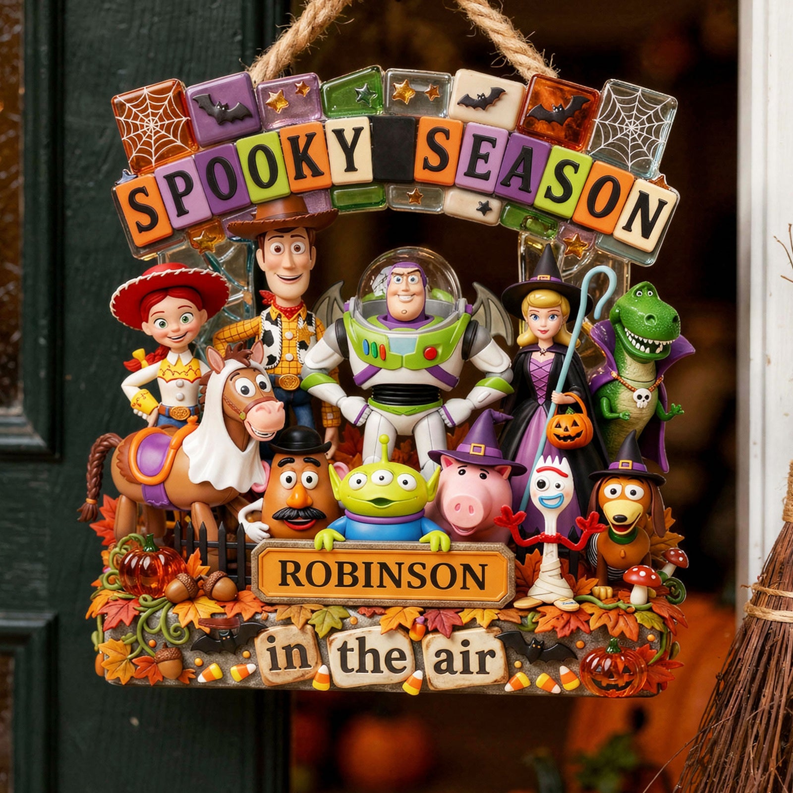 Spooky Season Acrylic Sign - Personalized Gifts For Halloween 01pati310726-Homacus