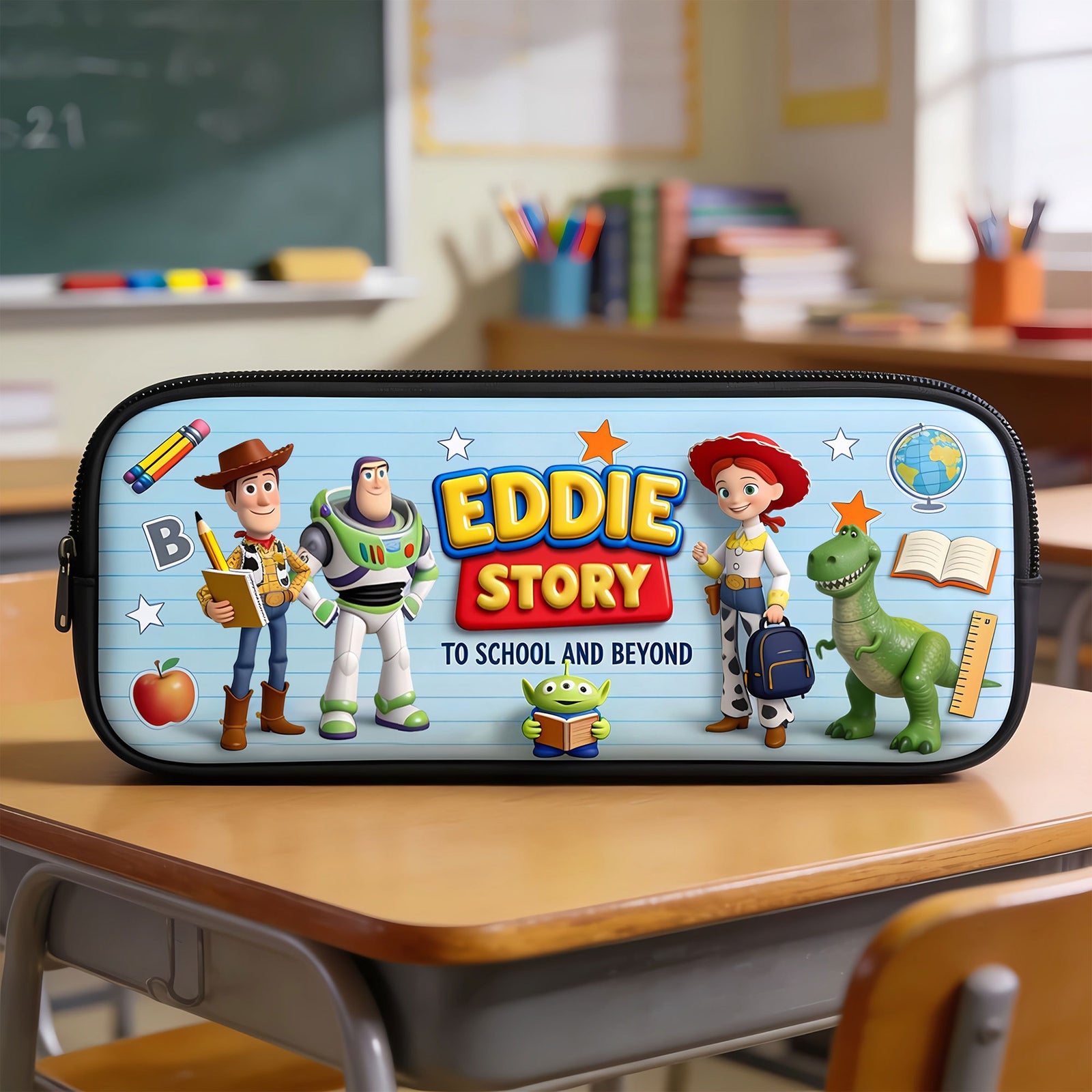 Friend's Adventure Pencil Case – Personalized Gifts For Kids 03pgti100726-Homacus