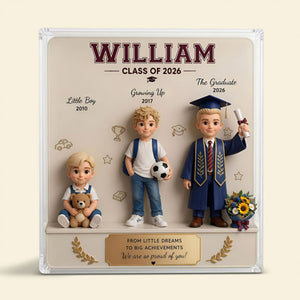 Graduation Milestone Acrylic Plaque - Personalized Custom Photo Gift For Graduation 03TYTI090526-Homacus