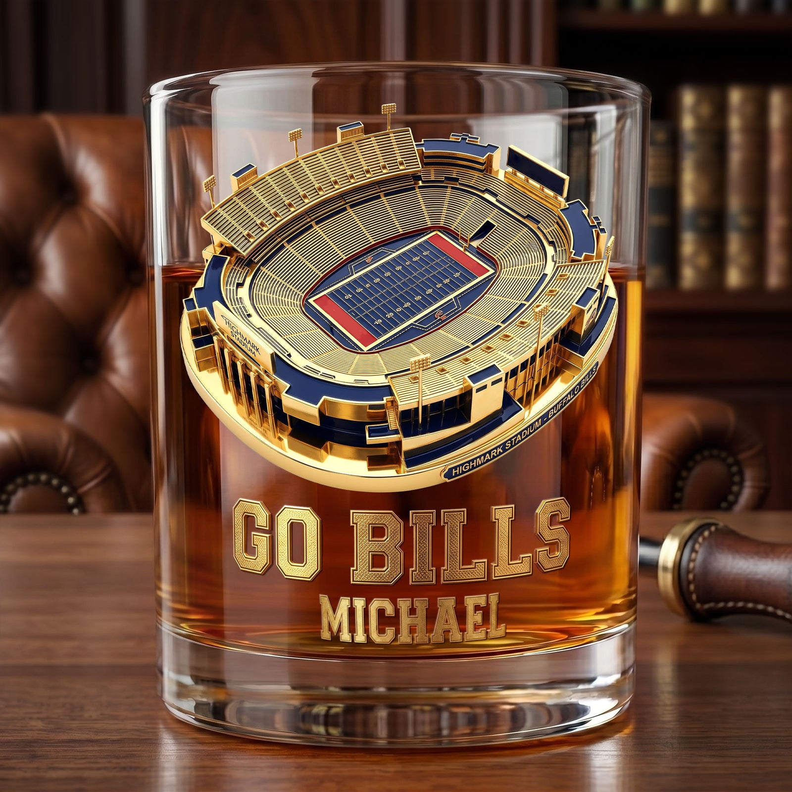 Sport Home Round Glass - Personalized Gifts 01QHTI230626-Homacus