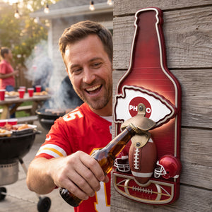 Kickoff Wall Hanging Bottle Opener - Personalized for Sports Fans 02NATI160726