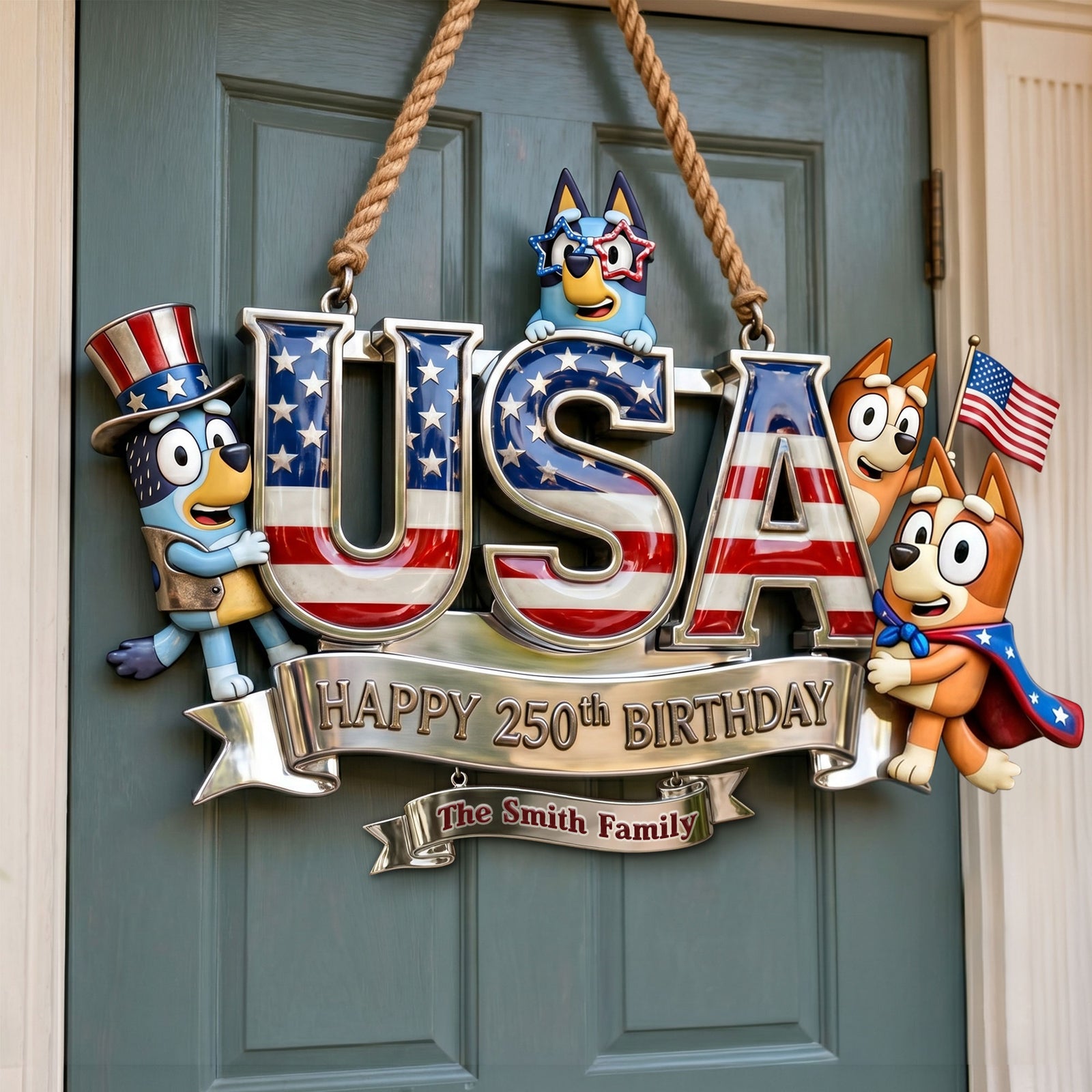 USA 250th Anniversary Acrylic Sign - Personalized Gifts For Patriots 05qhti290526-Homacus