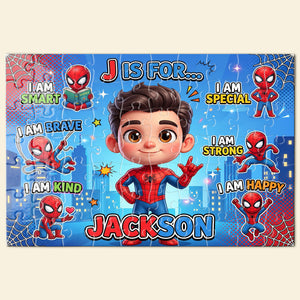 Brave & Kind Jigsaw Puzzle - Personalized Gifts For Kids 02NATI010826-Homacus