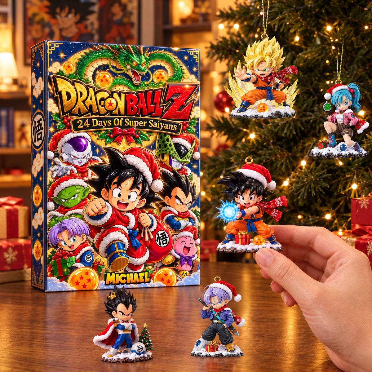 Lovely Warriors Merry Xmas Advent Calendar Blind Box - Personalized Christmas Gifts 03pati151026-Homacus