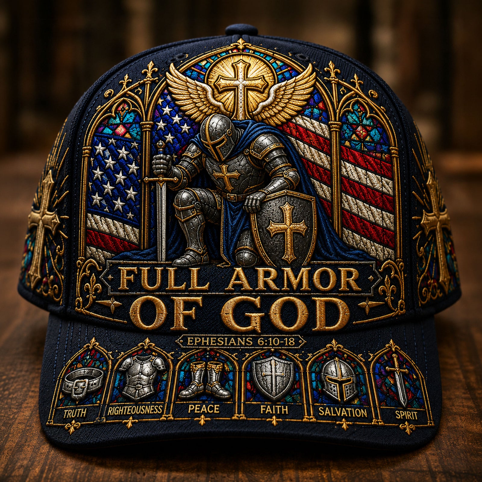 Armor Of God Classic Cap - Personalized Gifts For Christians 01pati190626-Homacus