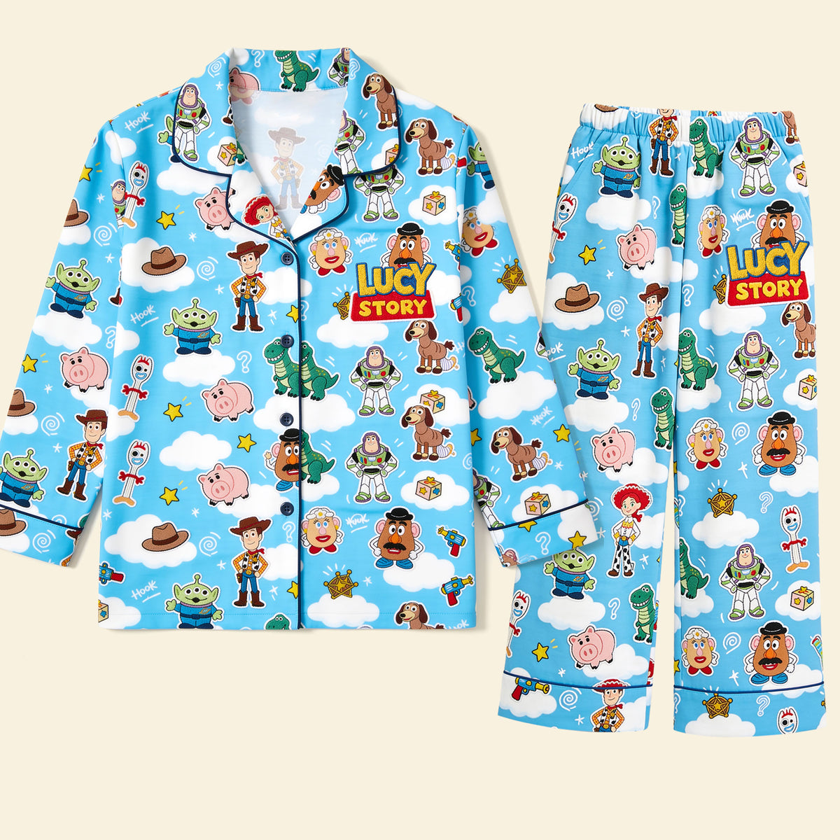 Cozy Friends Club Pajama - Personalized Gift 03PATI240626-Homacus