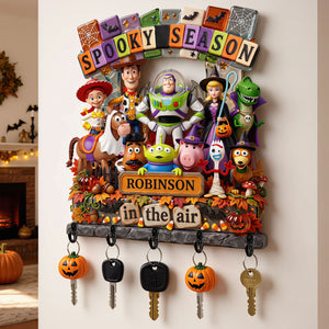 Spooky Season Acrylic Key Hanger - Personalized Gifts For Halloween 02pati310726