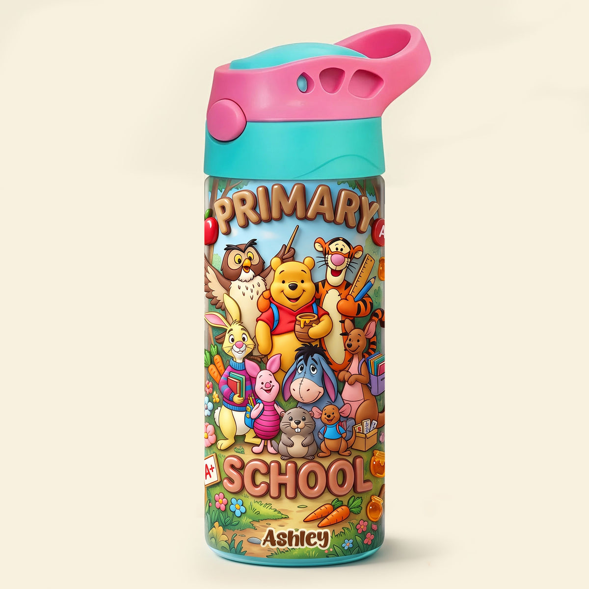 Primary School 12oz Kid Tumbler - Personalized Back To School Gifts For Kids 03pati270726