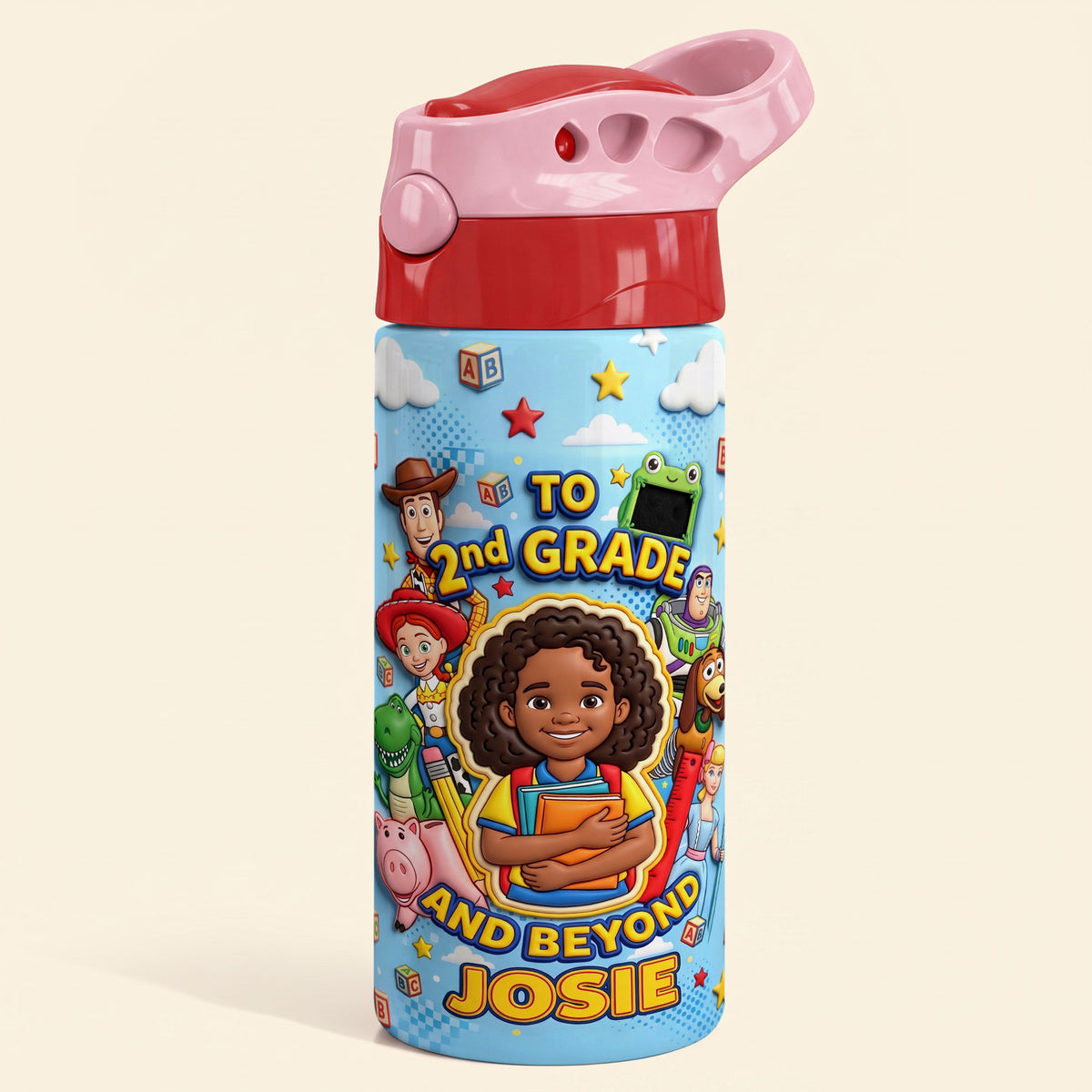 Little Adventurer Kids Tumbler - Custom Photo Back To School Gifts 02huti280726-Homacus