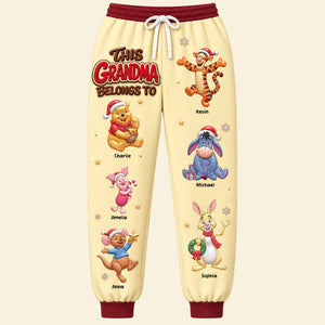 Sweet Little Honey Character Pajama Pants - Personalized Gift For Grandmas/Moms 03TYTI051026