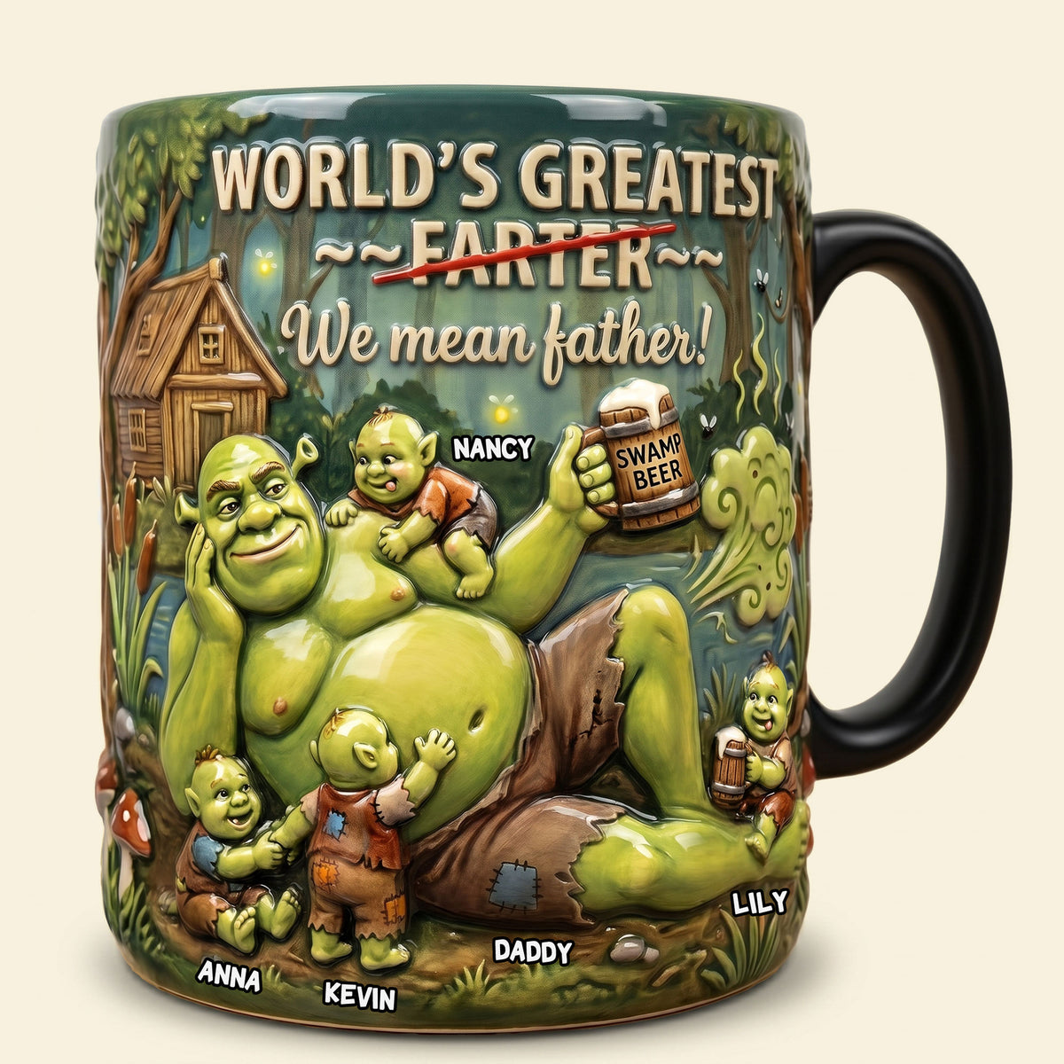The Ultimate Swamp Dad Magic Coffee Mug - Personalized Gift For Dads 01NATI150526-Homacus