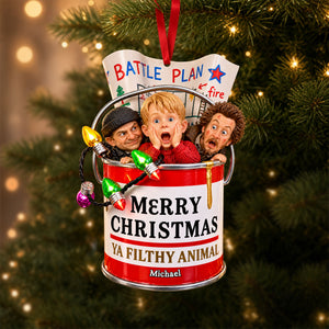 Paint Bucket Ornament - Personalized Gifts For Movie Fans Christmas Ornament 05NATI191026-Homacus