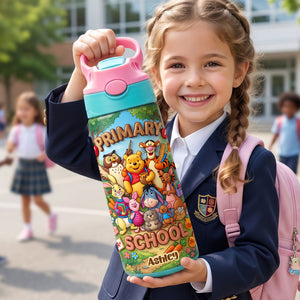 Primary School 12oz Kid Tumbler - Personalized Back To School Gifts For Kids 03pati270726