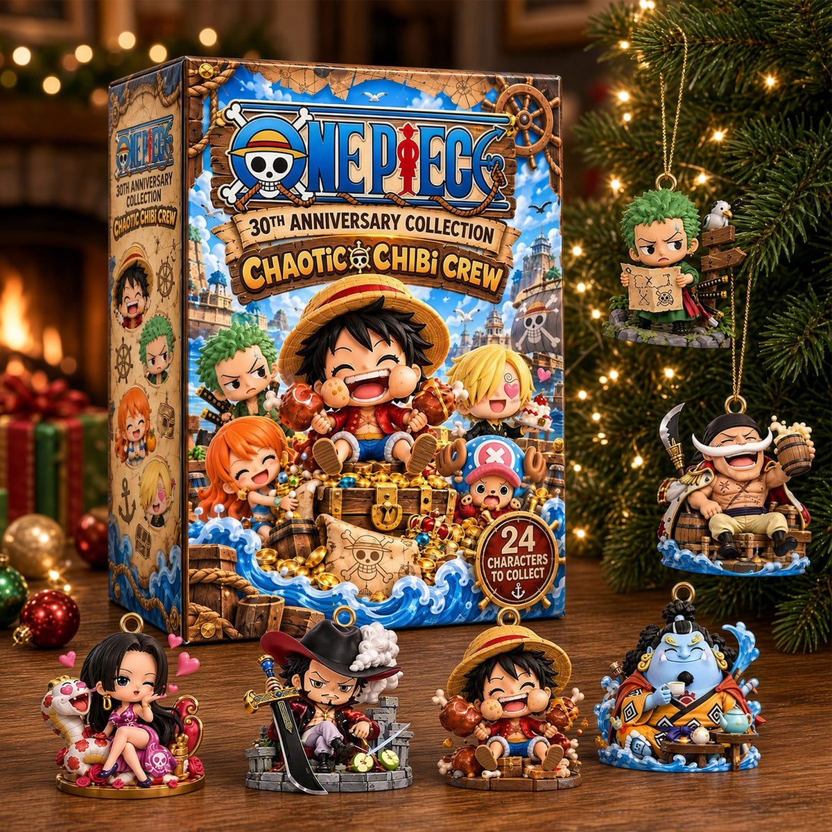Chibi Adventure Christmas Ornament Blind Box - Personalized Gifts For Anime Lovers 04TTTI091026-Homacus
