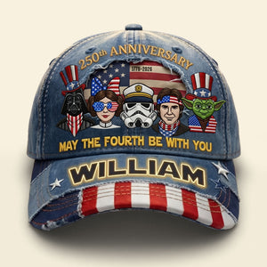 Proud American - Celebrated America 250th Anniversary Classic Cap - Personalized Gifts For Patriots 03qhti260526-Homacus