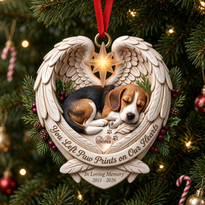Pet Loving Memory Ornament - Custom Photo Gifts 06pati061026-Homacus