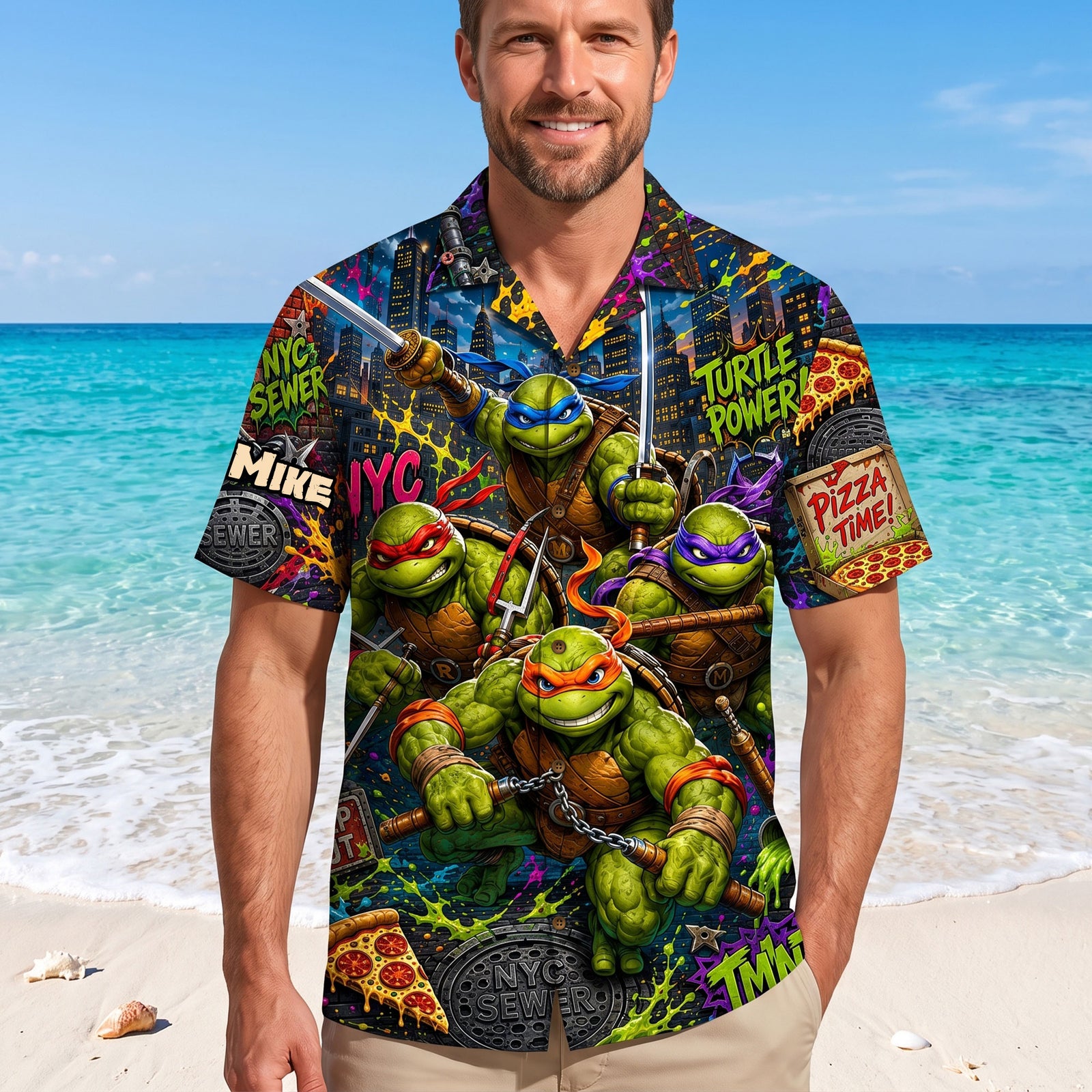Legend Warriors Hawaiian Shirt - Personalized Gifts 02nati260626-Homacus