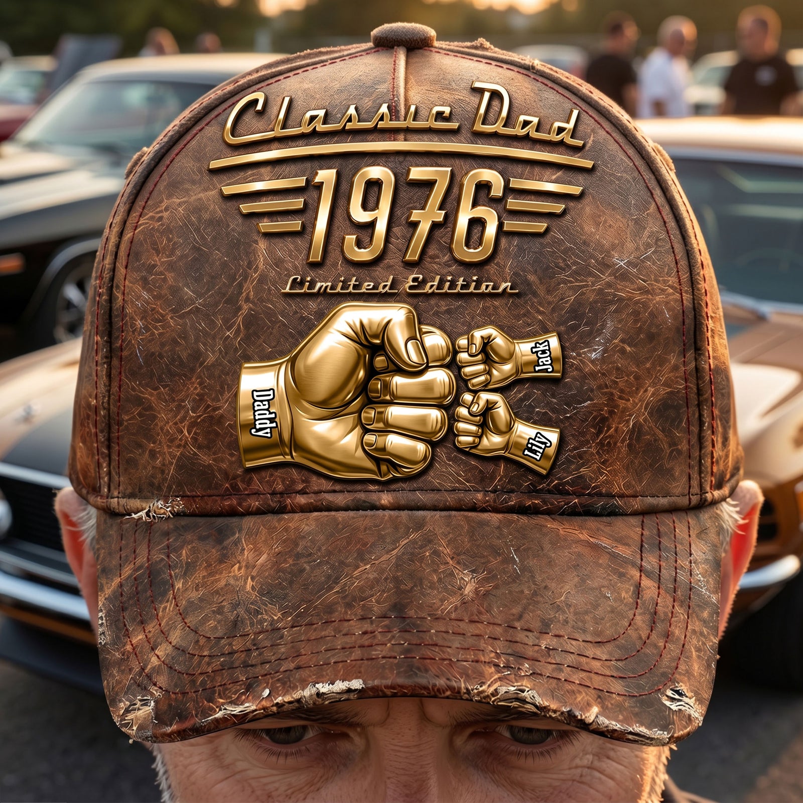 Classic Dad Limited Edition Cap- Personalized Father's Day Gifts 02nati230526-Homacus