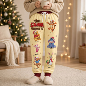 Sweet Little Honey Character Pajama Pants - Personalized Gift For Grandmas/Moms 03TYTI051026