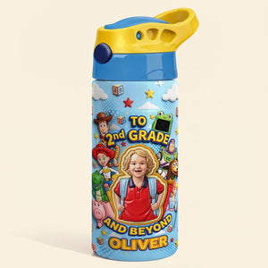 Little Adventurer Kids Tumbler - Custom Photo Back To School Gifts 02huti280726-Homacus