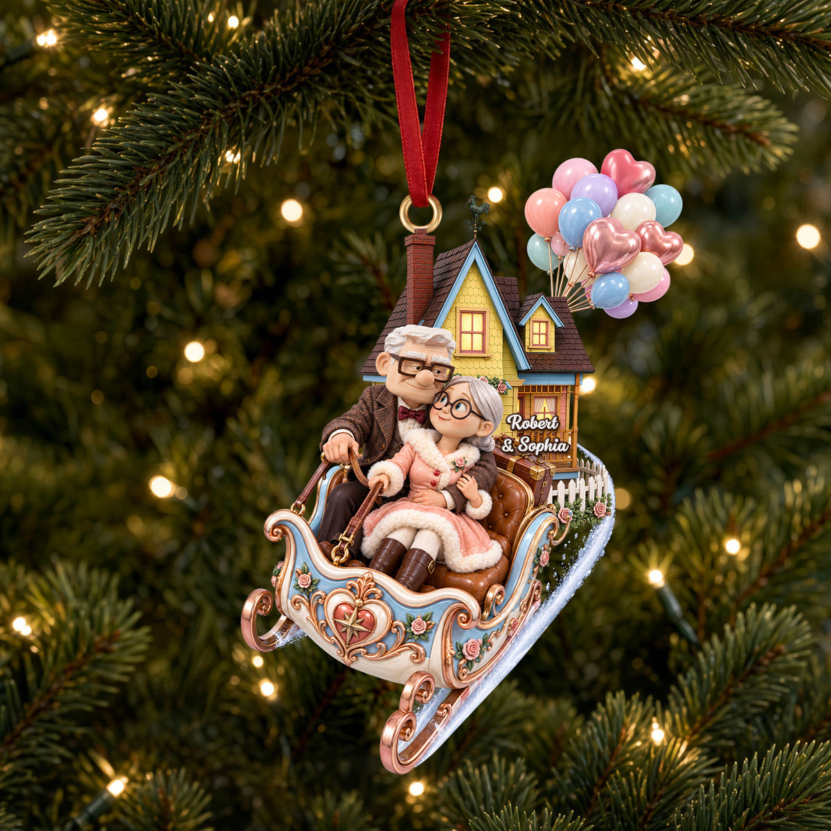 Together Till The End Ornament - Personalized Christmas Gifts For Couple 05qhti140926-Homacus