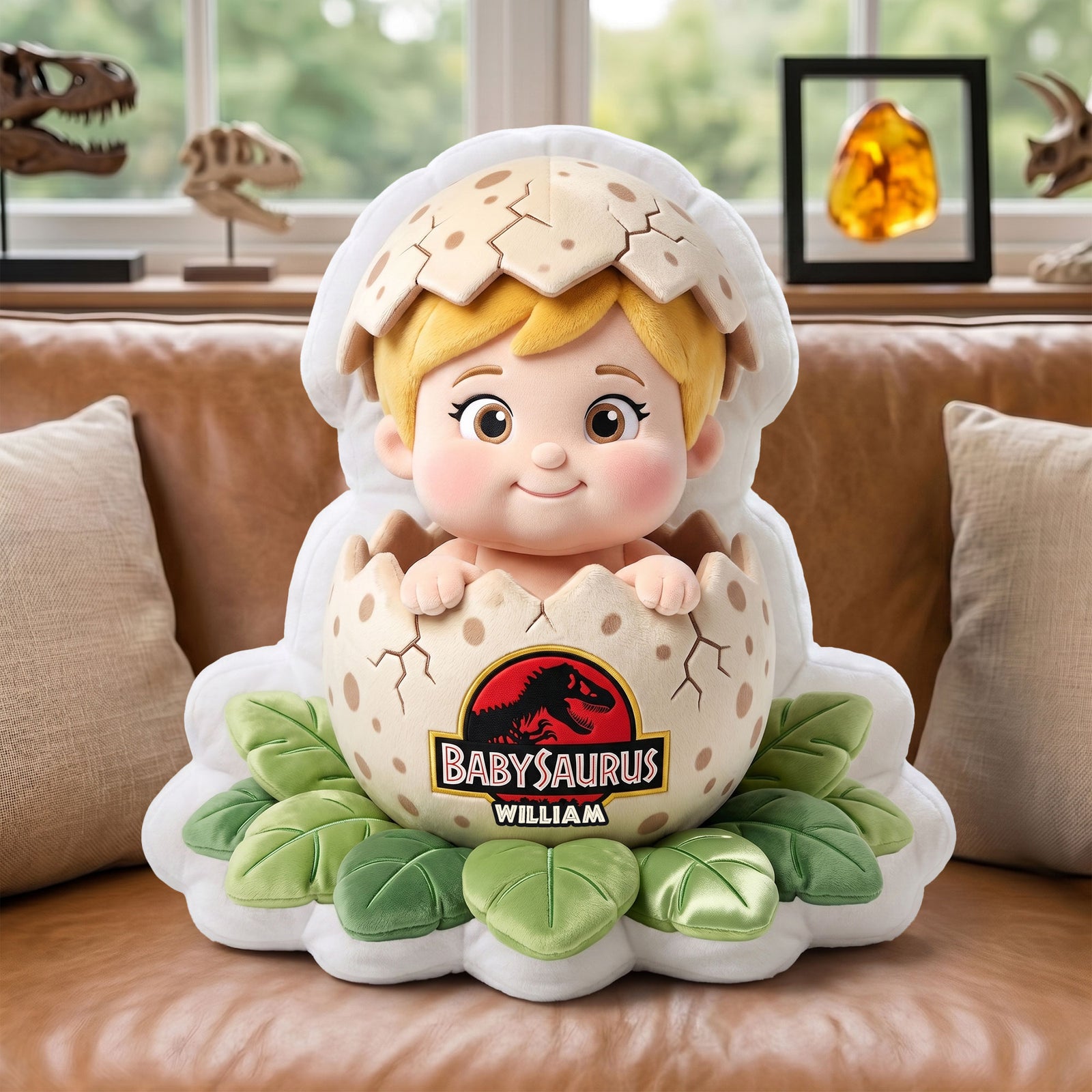 Cracked Egg Custom Shaped Pillow - Custom Photo Gifts For Kids 03pati270626-Homacus