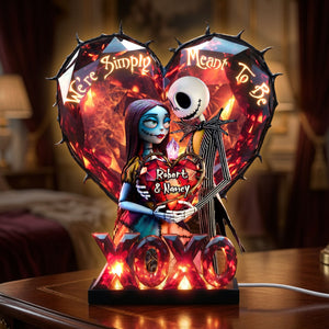 Gothic Romance Acrylic Light Box – Personalized Gifts For Couples 02pati250626-Homacus