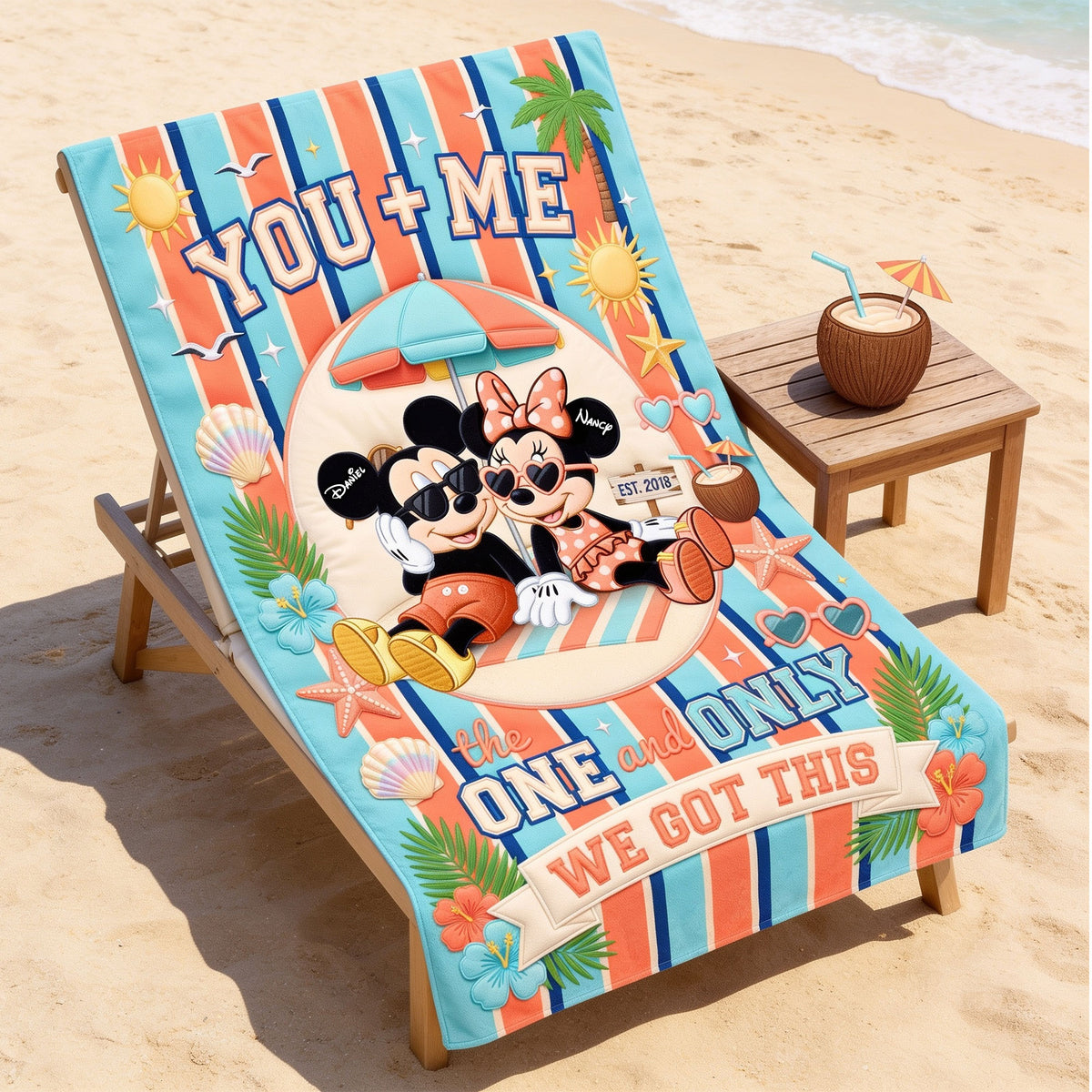 We Got This Beach Towel - Personalized Gifts For Couple 04PATI210726-Homacus