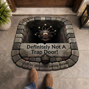 Mythic Realm Shaped Doormat - Personalized Gift For Gamers 04TYTI290726