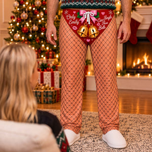 Naughty Jingle Bells Pajama Pants - Personalized Christmas Gift For Him 05NATI121026-Homacus
