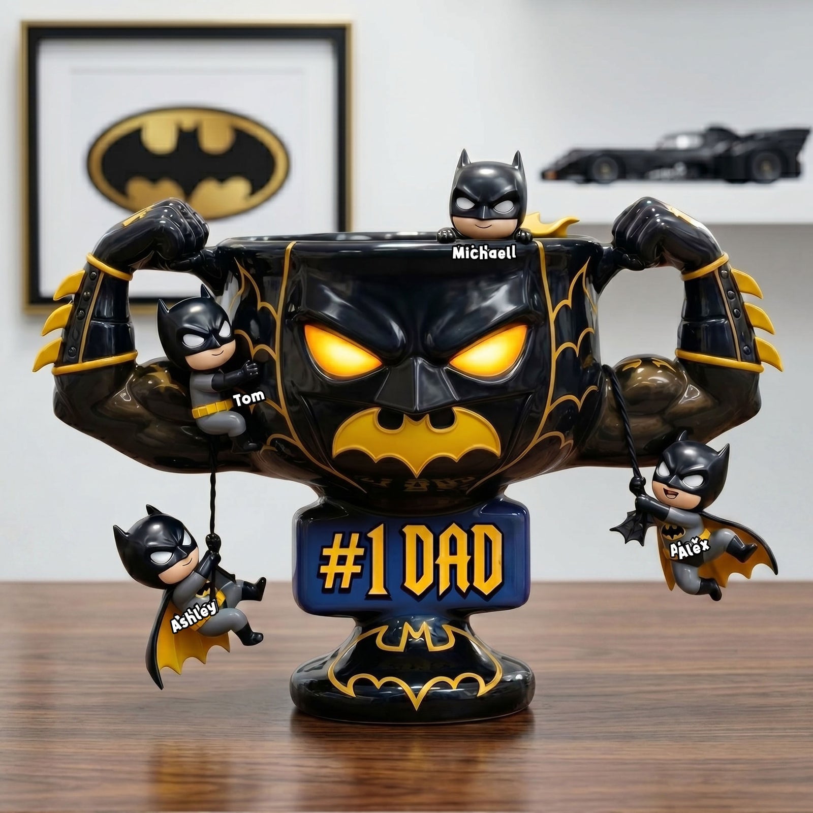 Champion Dad Plaque, Personalized Gifts For Dads 03qhti250526-Homacus
