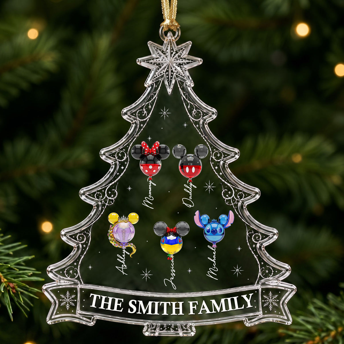 Christmas Together Ornament - Personalized Gifts For Family 042OHTI310726-Homacus