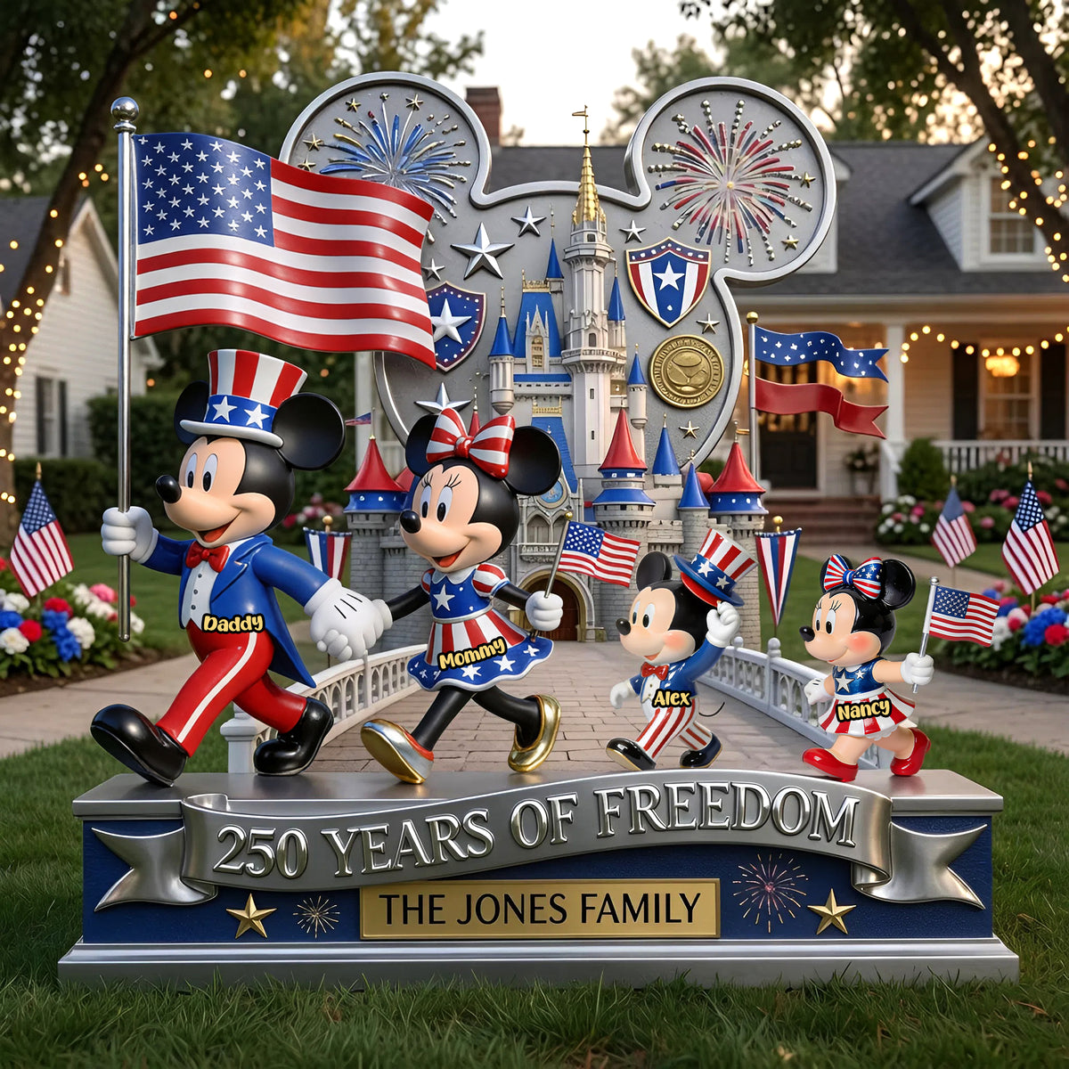 Happy Parade Familiy Metal Sign - Personalized Decor Gifts For Family 05qhti060626-Homacus