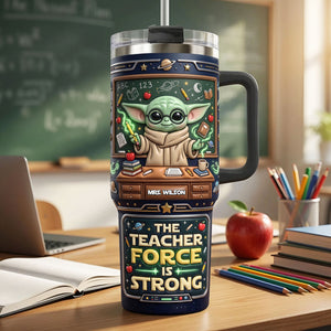 Galactic Teacher Tumbler Handle - Personalized Appreciation Gift 04TYTI230726