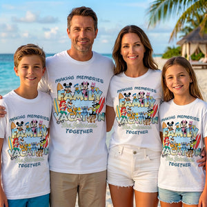 Whimsical Family Vacation Matching Shirt, Personalized Gifts For Families 02QHTI190626-Homacus