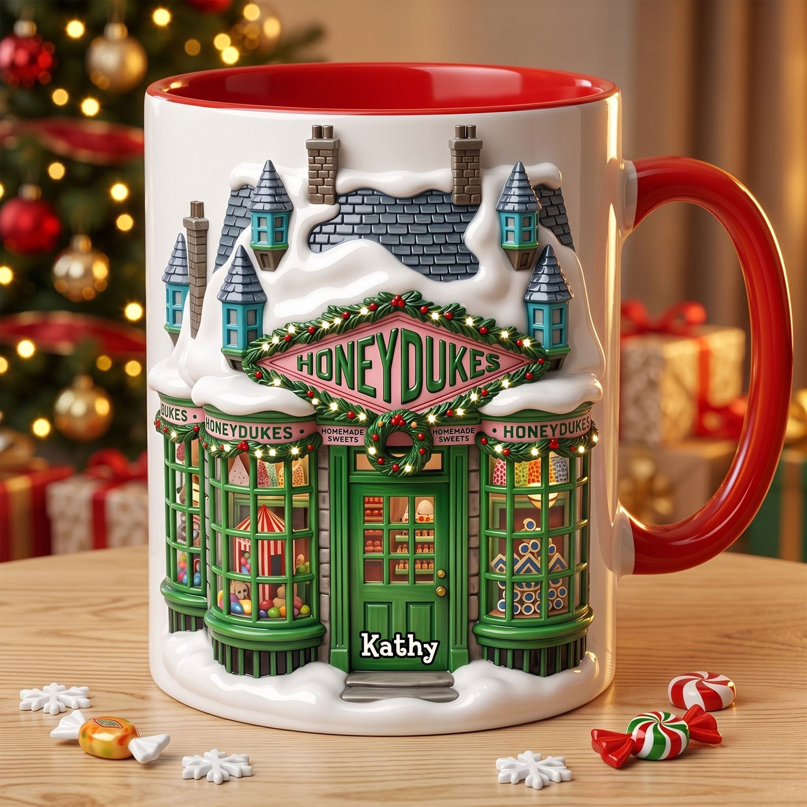 Magical Sweet Shop Storefront Ceramic Coffee Mug 03HUTI210826-Homacus