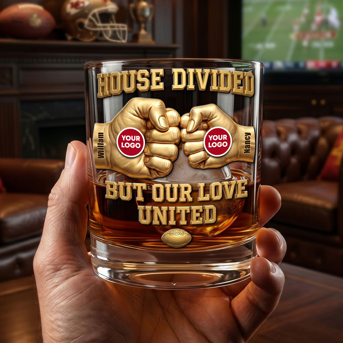 Teammates For Life Whiskey Glass - Personalized Gifts For Loved One 01HUTI040626-Homacus